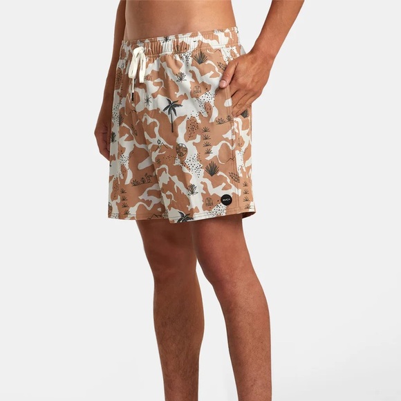 ❗️RVCA ATLAS ELASTIC WAIST BOARDSHORTS 17" - Picture 5 of 13